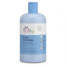 Boots Baby Bath Bubbles Gentle & Mild For Tear Free Bath Time Mild Formula 500 mL